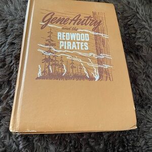 Vintage 50’s Gene Autry and the Redwood Pirates Book